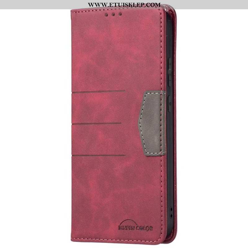 Etui Na Telefon do Samsung Galaxy M53 5G Etui Folio Kolor Binfena